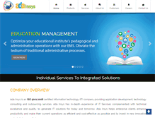 Tablet Screenshot of adainsys.com